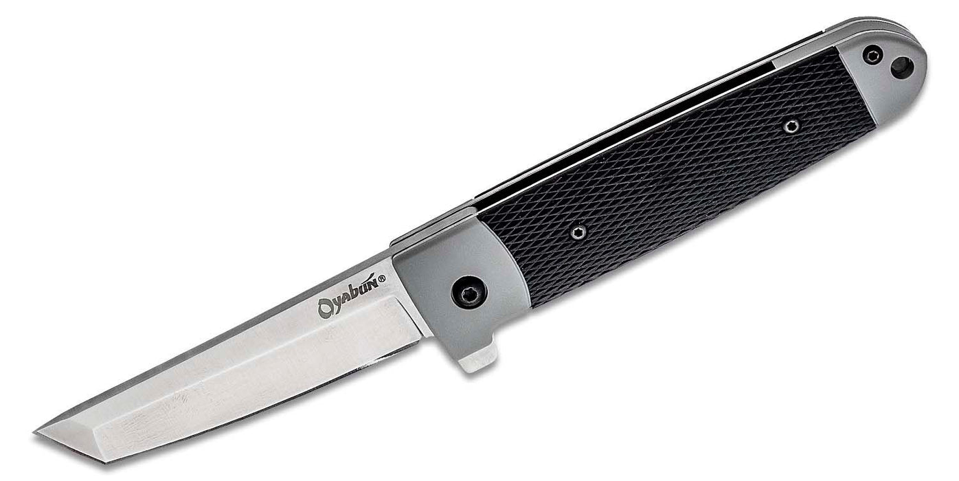 Cold Steel Oyabun Liner Lock Knife Black TPR (3.5" Satin) CS-26T