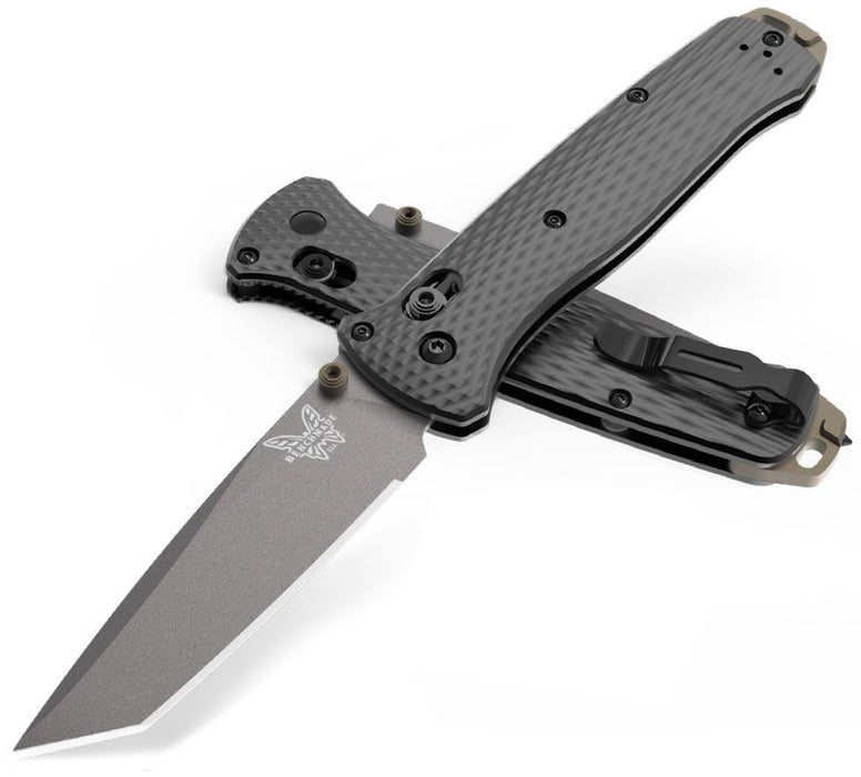 Benchmade Bailout AXIS Lock Knife Black Aluminum (3.38" Gray) 537GY-03