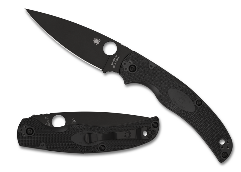 Spyderco Native Chief Lightweight Folding Knife Black FRN (4.02" Black) C244PBBK