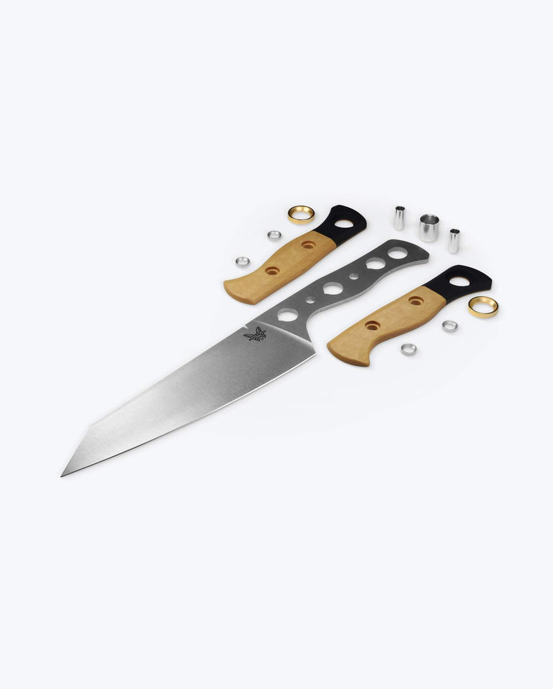 Benchmade Wildcoast Fixed Blade Knife Maple Valley Richlite (6.83", Satin, CPM154) 4070-02