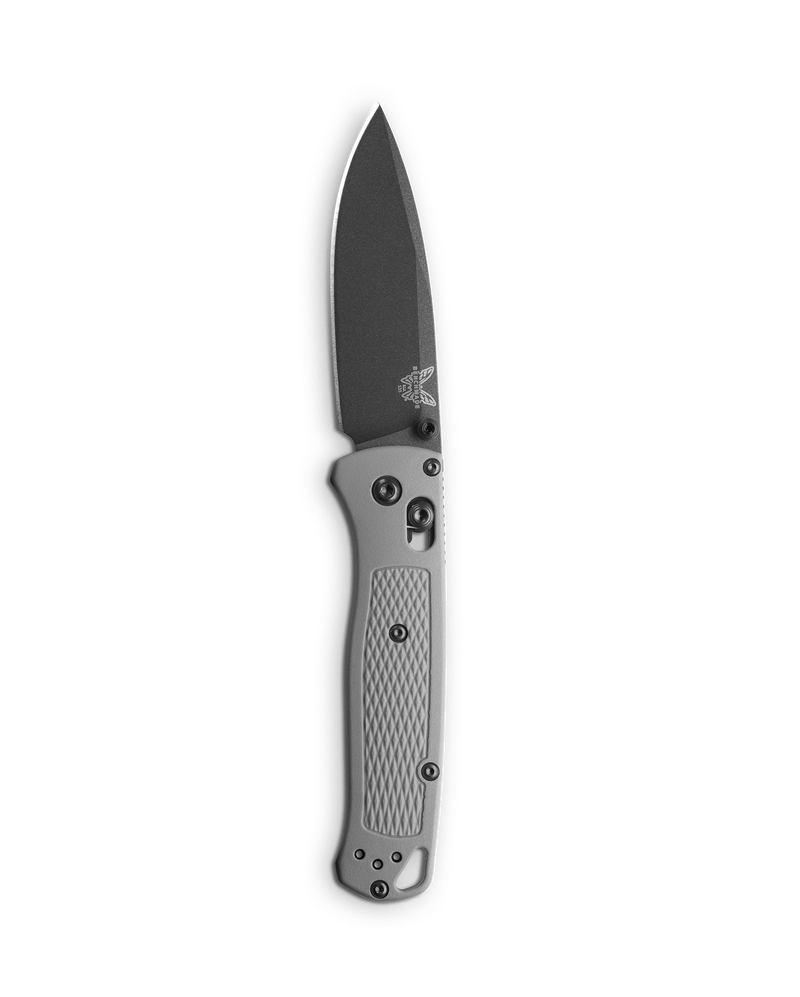 Benchmade Bugout AXIS Lock Knife Storm Gray Grivory (3.24" Black) 535BK-08