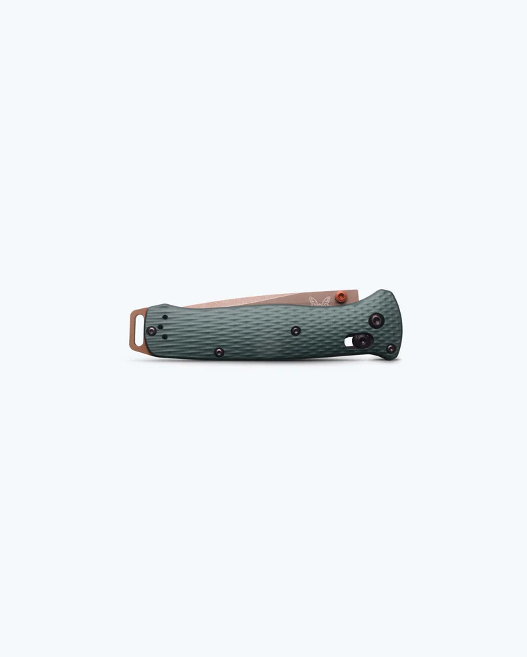 Benchmade Bailout AXIS Lock Knife Taiga Green Al (3.4", FDE, S90V) 537FE-2601