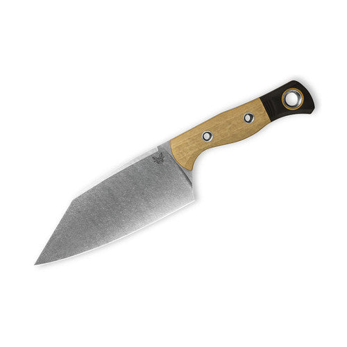 Benchmade Station Kitchen Knife Maple Richlite & Black G-10 (6") 4010-02