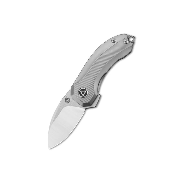 QSP Knife Hamster Framelock Knife Titanium (2" Satin) QS138-A