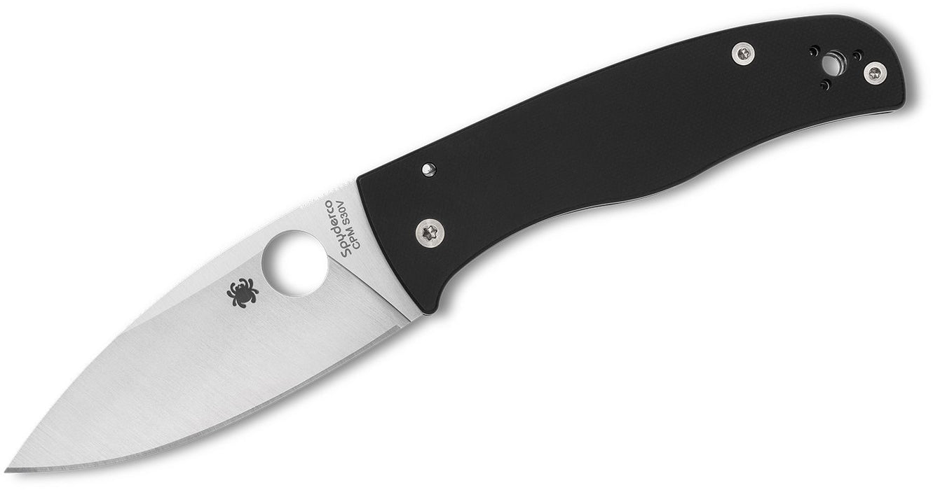 Spyderco Bodacious Compression Lock Knife Black G-10 (3.66" Satin) C263GP