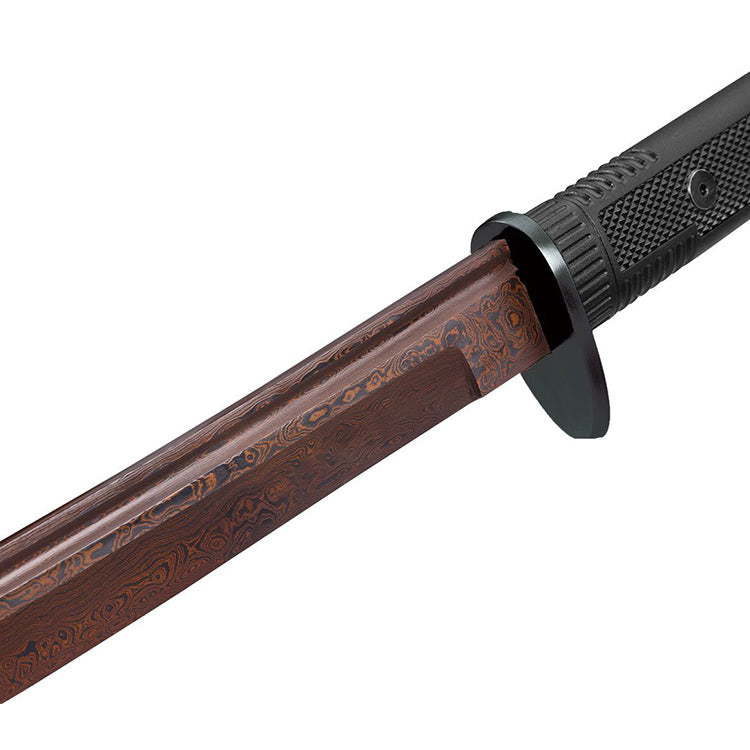 Handmade Tactical Katana Sword w/ Red Blade