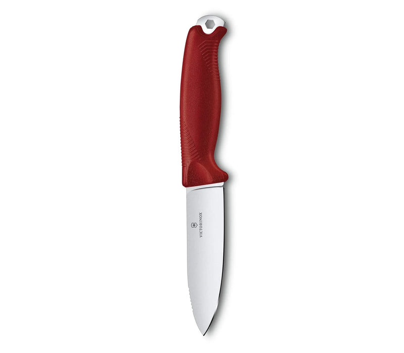 Victorinox Venture Fixed Blade Knife Red Polymer (4.25" Satin) 3.0902