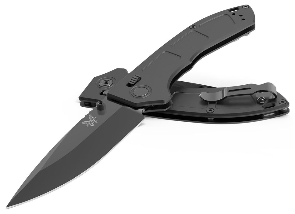 Benchmade Narrows AXIS Lock Knife Black DLC Titanium (3.43" Black DLC) 748BK-01