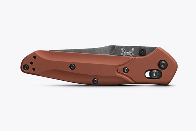Benchmade Osborne AXIS Lock Knife Burnt Copper Al (3.4", SW, MagnaCut) 940BK-03