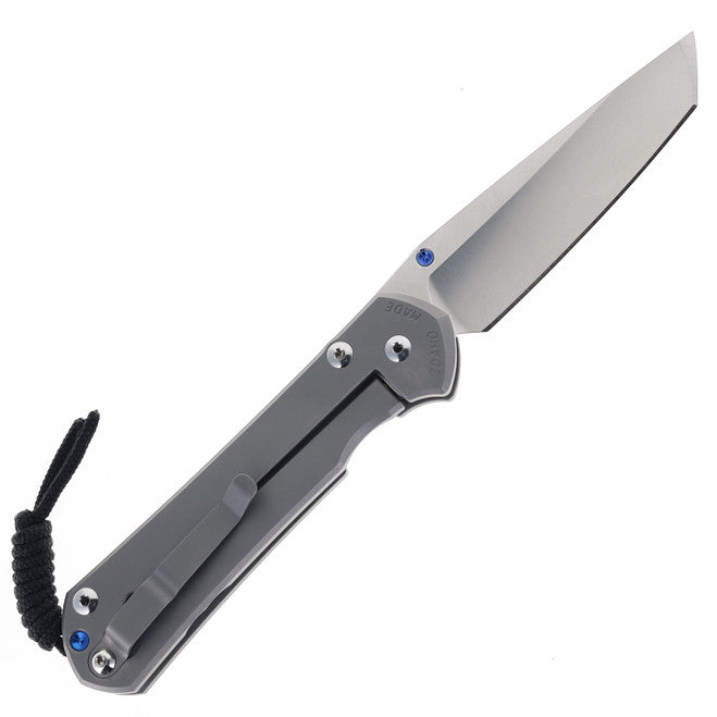 Chris Reeve Large Sebenza 31 Knife Tanto Plain Glass Blasted (3.61, SW, MagnaCut) L31-1687