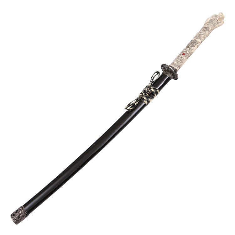 Highlander Hand Forged Lion's Head Katana Sword
