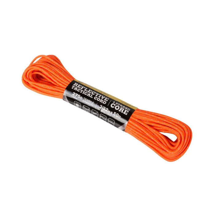 Atwood 275 lbs Tactical Paracord 2.4mm - 100 ft (Neon Orange) PCTS17