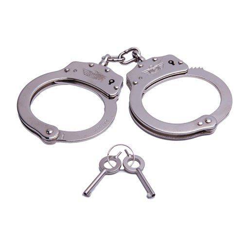 UZI Chain Handcuffs (Silver) UZIHCCS