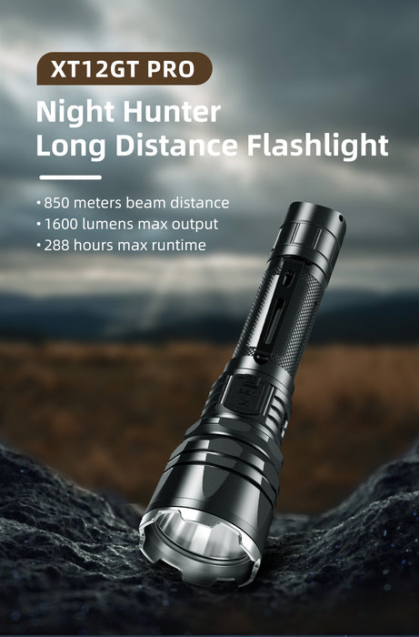 Klarus 1600 Lumen Flashlight XT12GT-Pro