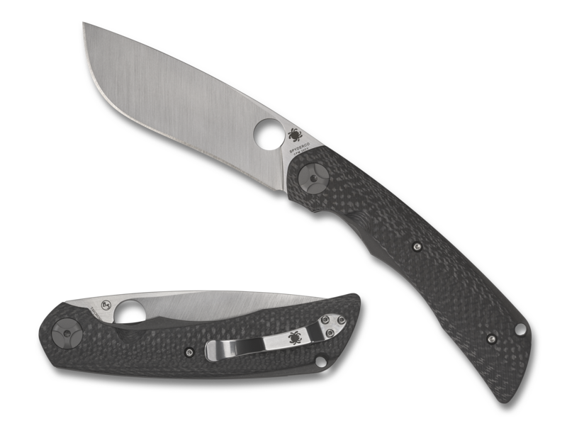 Spyderco Subvert SPRINT RUN Carbon Fiber Folding Knife (4.12" Satin) C239CFP