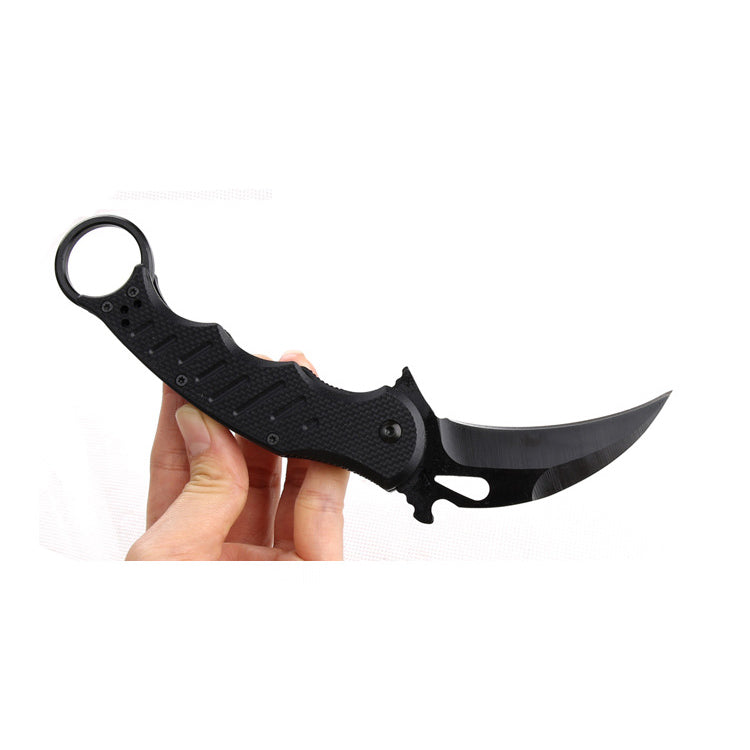 Karambit Folding Knife (Black)
