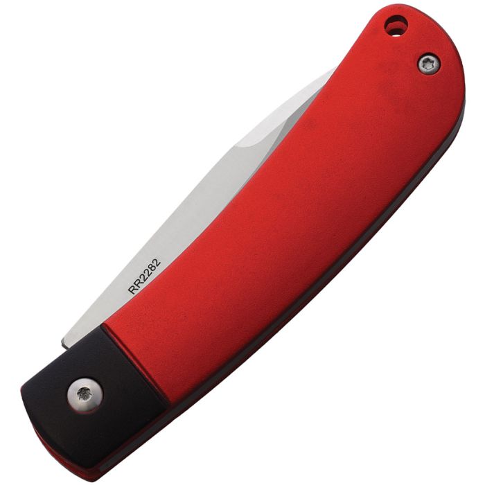 Rough Ryder APTA Folding Knife Red (2.75" Satin) RR2282