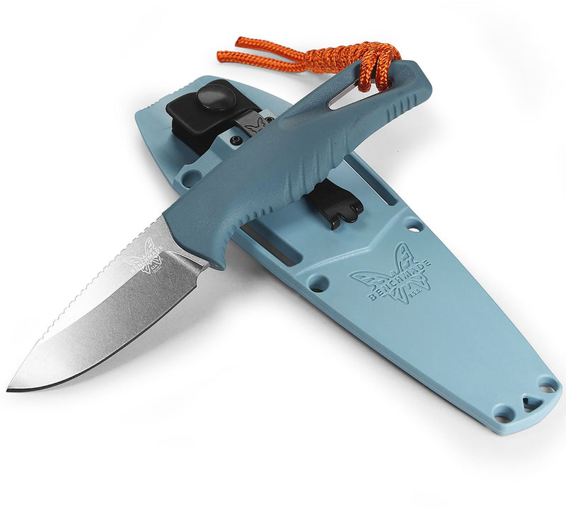 Benchmade Intersect Fixed Blade Knife Blue (2.68" SW MagnaCut) 18050