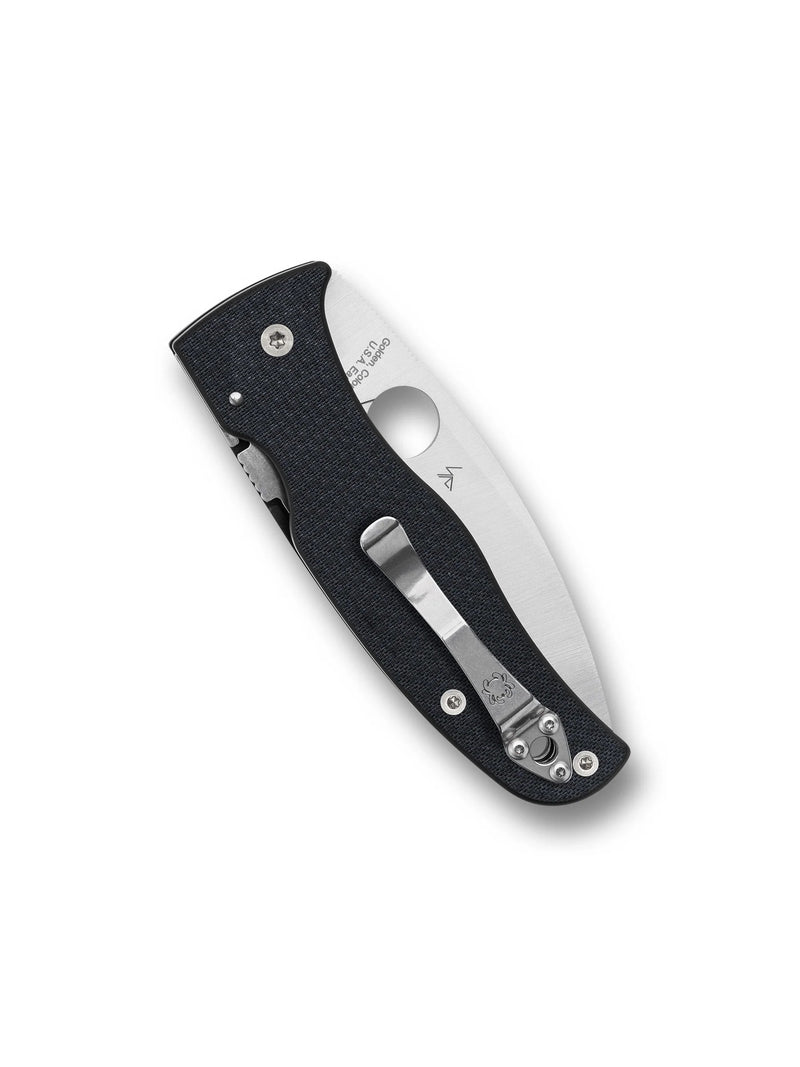 Spyderco Bodacious SPRINT RUN Compression Lock Knife Carbon Fiber (3.63", Satin, S90V) C263CFP90V