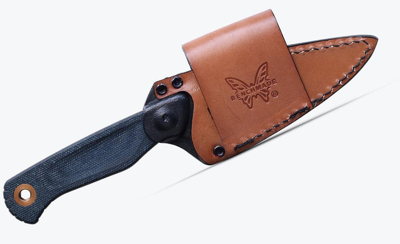 Benchmade Dacian Fixed Blade Knife Blue Denim Micarta (3.54" ,SW Polish, MagnaCut) 203-04