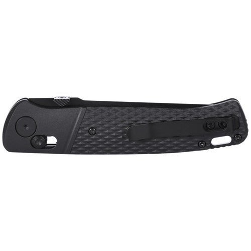 CRKT Counterpart Tanto Crossbar Lock Knife Textured Black GRN (3.31", Black, D2) K431KKP