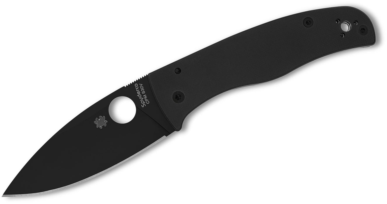 Spyderco Bodacious Compression Lock Knife Black G-10 (3.66" Black) C263GPBK
