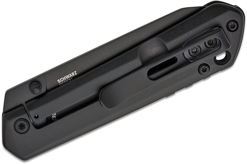 CRKT Straight Frame Lock Knife Black G-10 (2.6", Black Oxide, D2) 2670