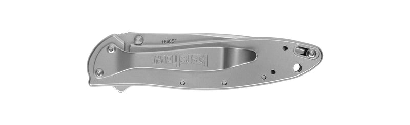 Kershaw Leek Assisted Opening Knife (3" Bead Blast Serr) 1660ST