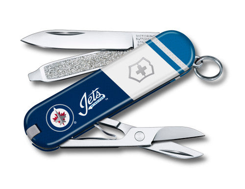 Victorinox Swiss Army Knife NHL Winnipeg Jets Classic SD WPG58-B1-X1