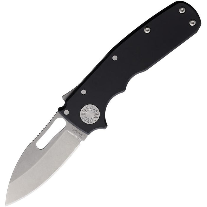 Demko Knives AD 20.5 Shark Lock Folding Knife Black (3", Stonewash, 20CV) DEM09699