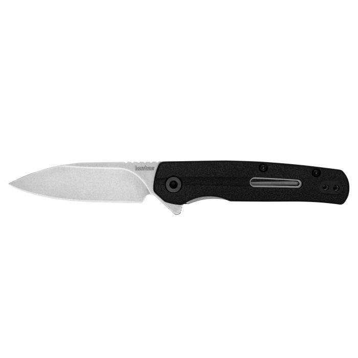 Kershaw Korra Assisted Opening Knife Black Polymer (2.75" Stonewash) 1409