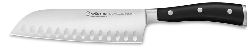 Wusthof Classic Ikon 7" Hollow Gr. Santoku Knife 1040331317