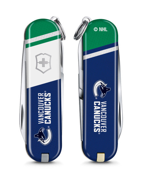 Victorinox Swiss Army Knife NHL Vancouver Canucks Classic SD VAN 58-B1-X1