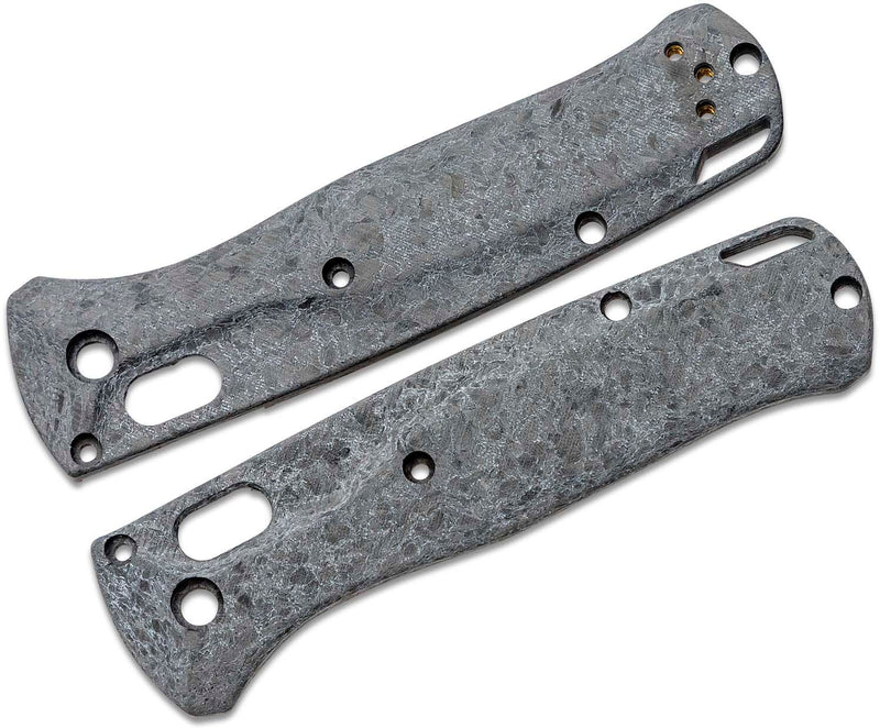 Flytanium Crossfade Bugout Shredded Carbon Fiber Scales for Benchmade Bugout FLY-0870