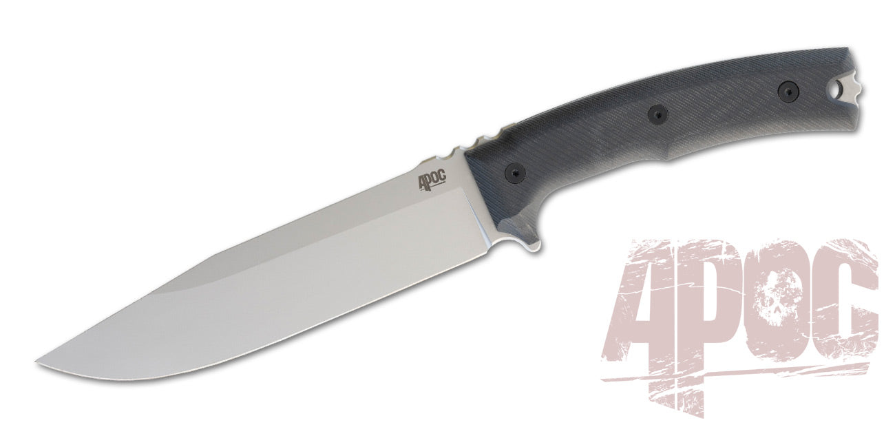 APOC Demko Bowie Knife G10 (6.75", Satin, D2) KD40021