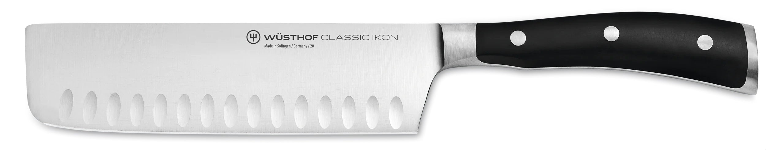 Wusthof Classic Ikon 7" Hollow Ground Nakiri Knife 1040332617