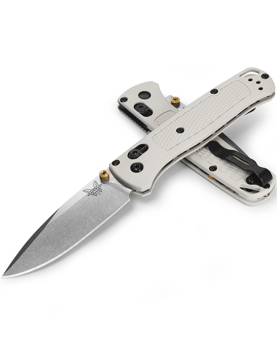 Benchmade Bugout AXIS Lock Knife Tan Grivory (3.24" Stonewash) 535-12