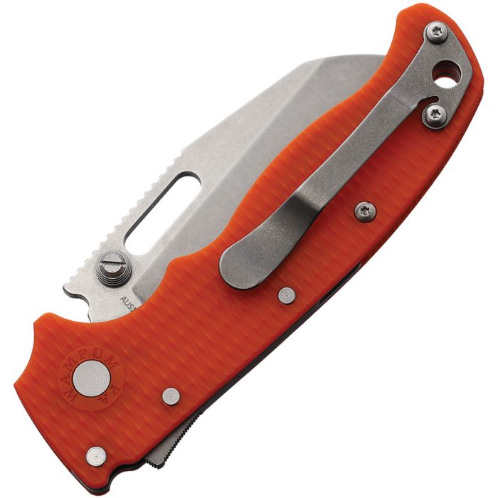 Demko AD20.5 Shark Lock Knife Red (3" SW) DEMAD205F23