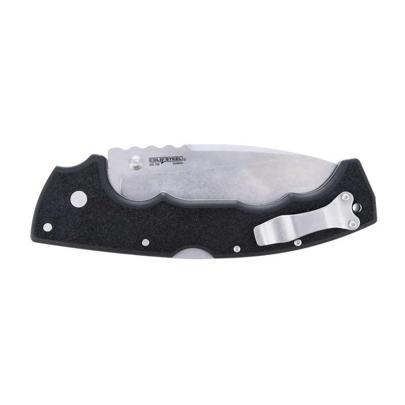 Cold Steel 5 Max Scout Tri-Ad Lock Knife Black GFN (5", SW, AUS-10) CS-FL-50MXST