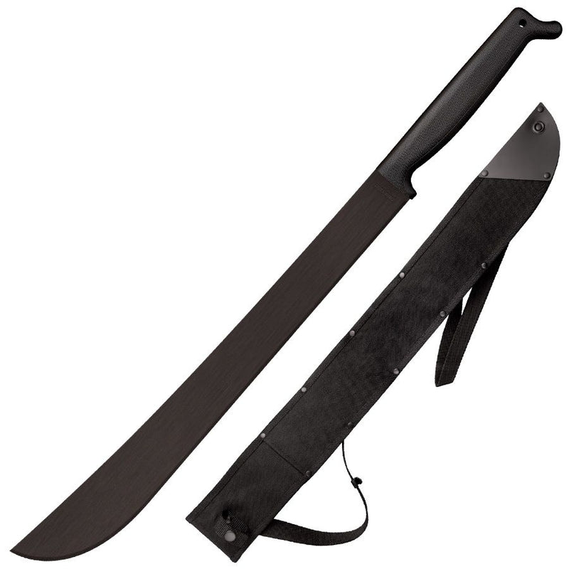 Cold Steel Two Handed Latin Machete Polypropylene Handle (21", Black) CS-97TM21S