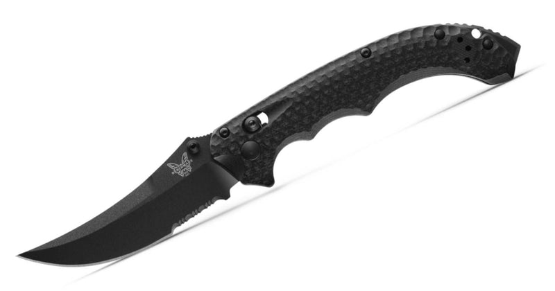 Benchmade Mini Bedlam AXIS Lock Knife Black G-10 (3.45", Black, S90V) 865SBK