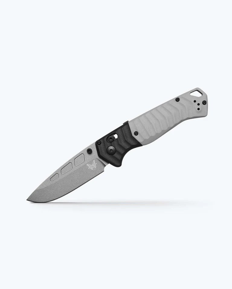 Benchmade PSK AXIS-Assist Knife Gray Grivory (3.44", Cerakote, Elmax) 593GY-02