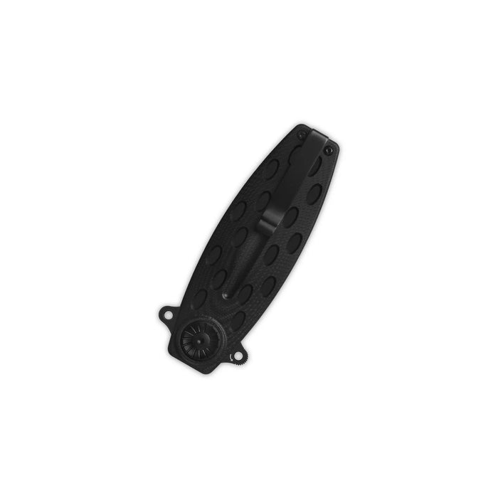 QSP Beetle Liner Lock Knife Black G-10 (2.95", Black, 14C28N) QS162-B