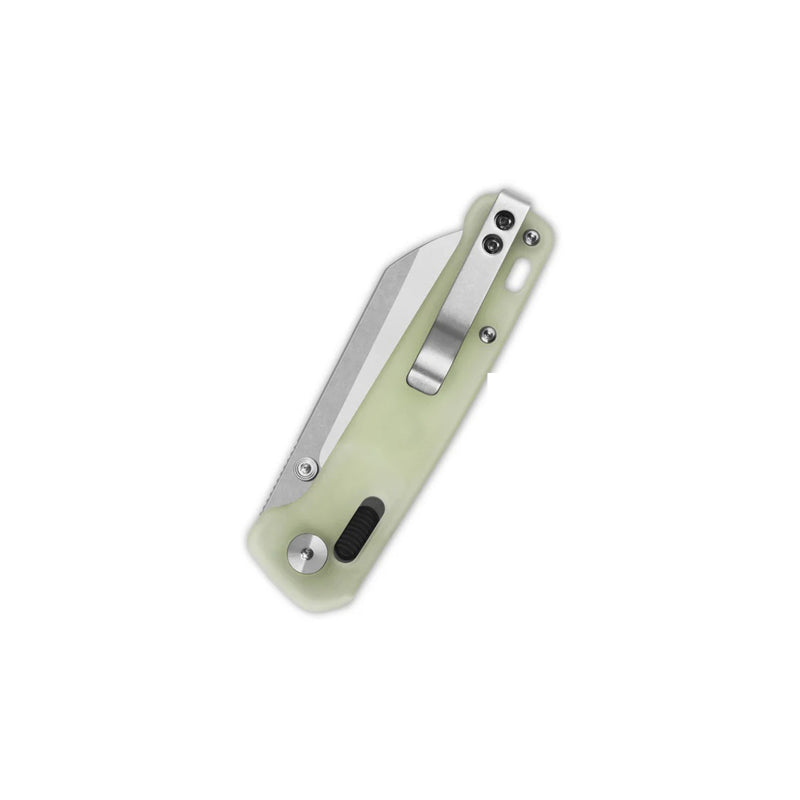 QSP Penguin Glyde Lock Knife Glow-In-The-Dark Resin (3.06", Satin, 14C28N) QS130GL-H1