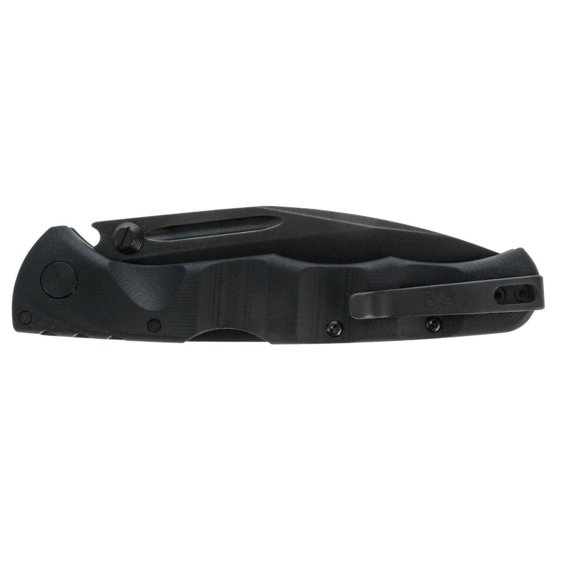 Cold Steel Frenzy II Tri-Ad Lock Knife Black G-10 (3.5", Black, 3V) CS-FL-35FRN-BKBK