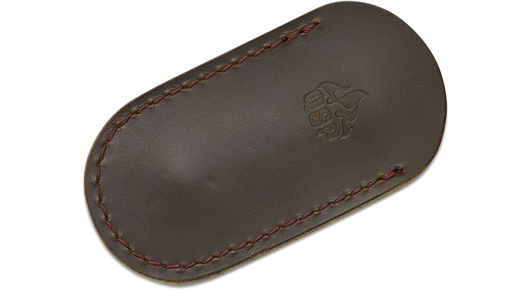 QSP Leather Pouch Dark Brown QS-P003B