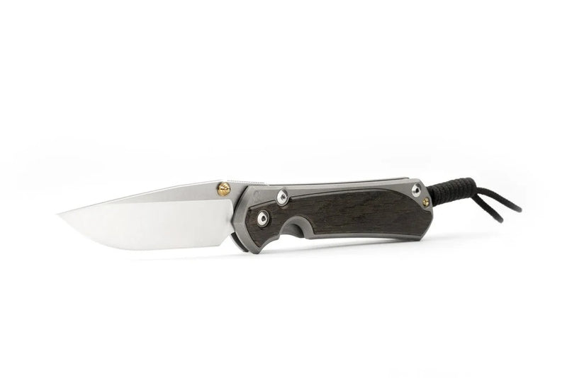 Chris Reeve Large Sebenza 31 Knife Drop Point Bog Oak Inlay (3.61, SW, MagnaCut) L31-1100