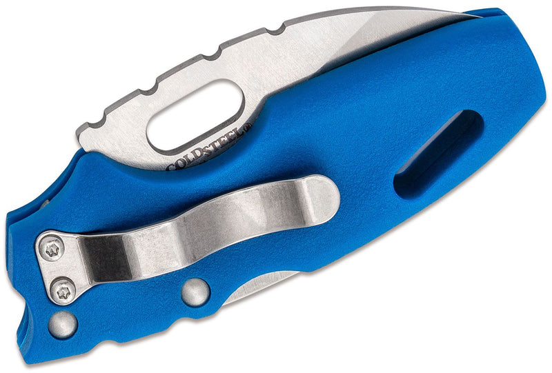 Cold Steel Mini Tuff Lite Tri-Ad Lock Knife Blue (2" Satin) CS-20MTB