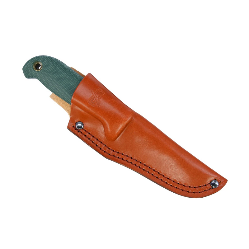 Cold Steel Finn Hawk II Fixed Blade Knife Green Micarta (4", Satin, 3V) CS-FX-40FHK