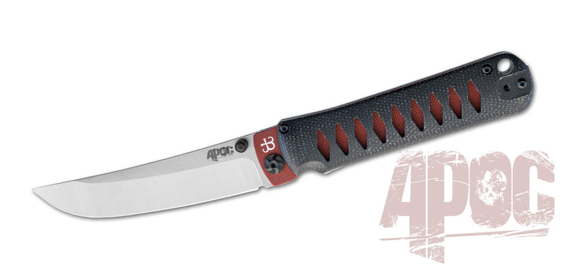 APOC Breeden Whisper II Folding Knife (3.75", Satin, D2) KP41010